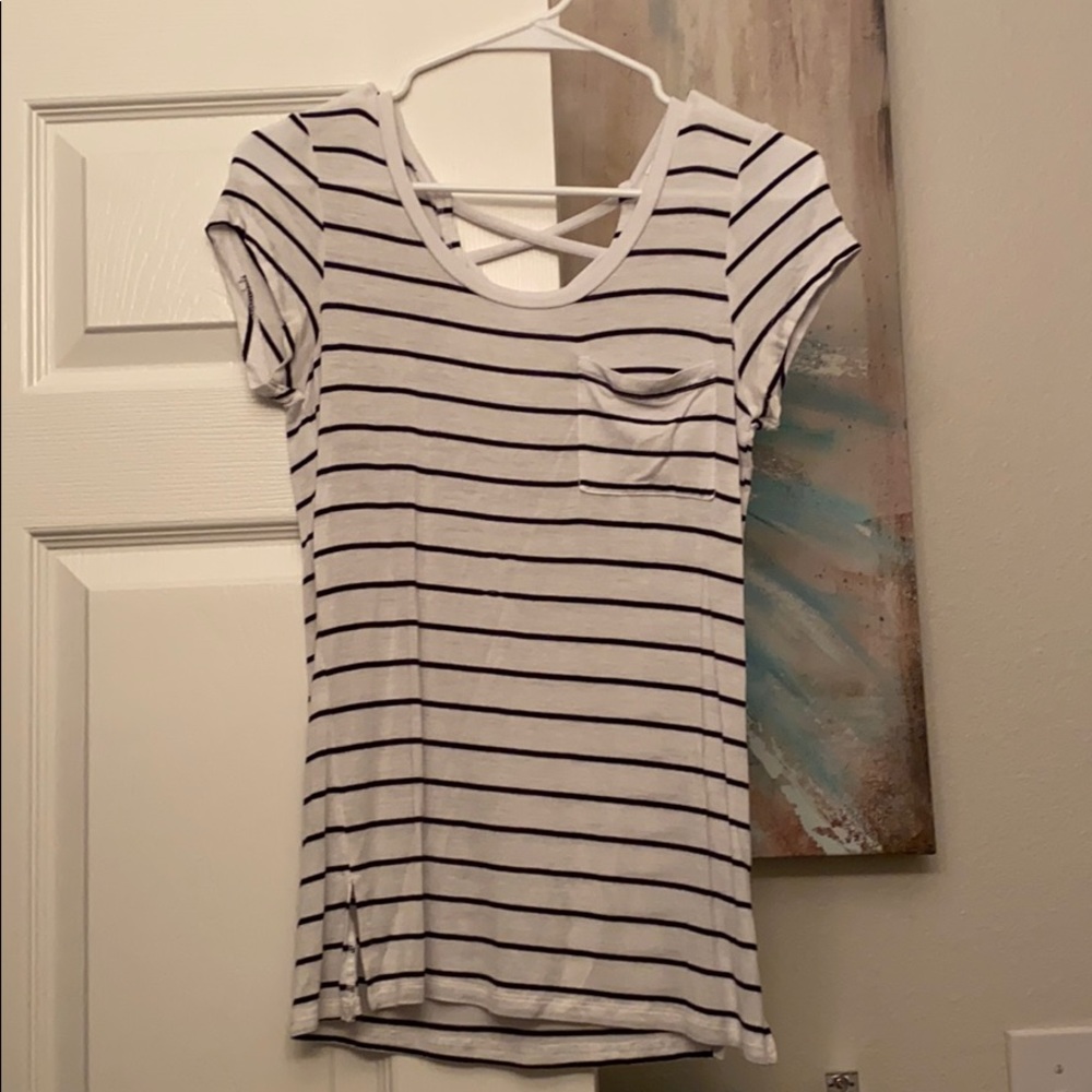 Black and White striped t-shirt